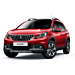 Peugeot 2008 (2013 - 2016) voorbumperplaat onderzijde rvs