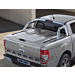 Ford Ranger (02/2019 - ..) dubbele cabine vaste tonneau cover 3-delig systeem, Moondust Silver Ford Ranger (02/2019 - ..) dubbele cabine vaste tonneau cover 3-delig systeem, Moondust Silver