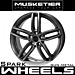 Musketier Citroën C-Crosser / Peugeot 4007 lichtmetalen velg Spark 8x19 gun metal