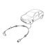 Opel Astra G / Zafira A brake pad sensor Opel Astra G / Zafira A brake pad sensor