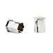Peugeot doppen voor de velgen bouten chroom diameter 17mm / hoogte 27mm