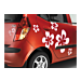 Hyundai i10 (2010 - 2014) stickers, flowers Hyundai i10 (2010 - 2014) stickers, flowers