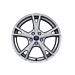 Ford C-MAX (11/2010 - 09/2018) / Focus (01/2011 - 03/2018) lichtmetalen velg 18" 5-spaaks design, zilver
