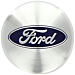 Ford naafkap zilver 54,5 mm Ford naafkap zilver 54,5 mm