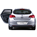 Opel Astra J sun shade rear window