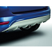 Ford B-MAX (2012 - 2018) skid plate achterbumper zilver