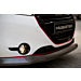 Musketier Peugeot 208 (2012 - 2019) front bumper spoiler carbon-look