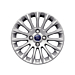 Ford B-MAX (2012 - 2018) lichtmetalen velg 16" 15-spaaks design, zilver