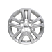 Opel Astra K wieldop 16" zilver