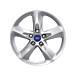 Ford lichtmetalen velg 16" 5-spaaks design, zilver Ford lichtmetalen velg 16" 5-spaaks design, zilver