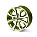 Citroën Clover 17" 4-holes wheels Jaune Lacerta, polished Citroën Clover 17" 4-holes wheels Jaune Lacerta, polished