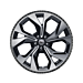 Ford Mustang Mach-E (07-2020 - ..) lichtmetalen velg met winterband 19", 5 x 2-spaaksdesign