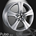 Musketier Peugeot 508 (2010 - 2018) lichtmetalen velg Pulse 7,5x17 zilver