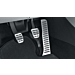 Volkswagen pedals stainless steel for DSG Volkswagen pedals stainless steel for DSG