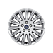 Ford lichtmetalen velg 17" 15-spaaks design, sparkle silver