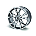 Peugeot lichtmetalen velg Sortilege 19" 5-gats zilver