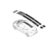Peugeot 208 (2012 - 2019) GTI roof sticker set Peugeot 208 (2012 - 2019) GTI roof sticker set