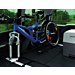 Ford Galaxy / S-MAX (03/2010 - 04/2015) / Transit Custom (08/2012 - 09/2023) fietsdrager in interieur Ford Galaxy / S-MAX (03/2010 - 04/2015) / Transit Custom (08/2012 - 09/2023) fietsdrager in interieur