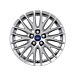 Ford alloy wheel 17" 10 x 2-spoke Y design, silver Ford alloy wheel 17" 10 x 2-spoke Y design, silver