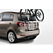 Volkswagen Golf 5 Plus en Golf 6 Plus fietsendrager voor op achterklep, 2 fietsen