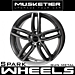 Musketier Peugeot 407 coupé lichtmetalen velg Spark 8x18 gun metal