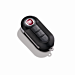 Fiat sleutelbehuizing zwart Montblanc diepe glans