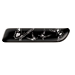 Fiat 500/500c badge zwart vlinder motief