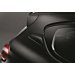 Peugeot 208 (2012 - 2019) stickers achterstijlen Dark Chrome