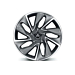 Citroën Cairns 19" 4-gaats velg grijs antraciet / gepolijst Citroën Cairns 19" 4-gaats velg grijs antraciet / gepolijst