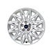 Ford Galaxy / S-MAX (04/2006 - 04/2015) lichtmetalen velg 18" 12-spaaks Y-design, sprankelend zilver