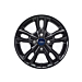 Ford Fiesta (09/2008 - 06/2017) lichtmetalen velg 15" 5 x 2-spaaks sterdesign, zwart