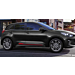Kia Rio 2017 - .. design sierlijsten piano zwart met rode inleg Kia Rio 2017 - .. design sierlijsten piano zwart met rode inleg