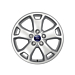 Ford Tourneo Connect / Transit Connect (10/2013 - 03/2024) lichtmetalen velg 16" 5-spaaks design, zilver