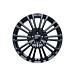 Ford Focus (09/2014 - 03/2018) RS lichtmetalen velg 19" Y 20-spaaks zwart