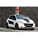 Musketier Peugeot 208 (2012 - 2019) spoilerpakket EnGarde, carbon-look (duplex-sporteinddemper dubbele eindpijp)