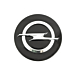 Opel naafkap Deep Black