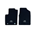 Ford Ka (09/2008 - 09/2012) vloermatten, premium velours voor, zwart met Ka-logo