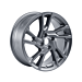 Ford Fiesta (07/2017 - 2023) lichtmetalen velg 17" 5 x 2-spaaks design, Magnetite gefreesd