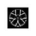 Citroen lichtmetalen velg ART DIAMANT 19" Citroen lichtmetalen velg ART DIAMANT 19"
