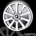 Musketier Citroën C4 Cactus lichtmetalen velg Lesmo 7x17 zilver