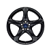 Ford C-MAX (11/2010 - 09/2018) / Focus (01/2011 - 03/2018) lichtmetalen velg 18" 5-spaaks design, zwart