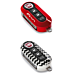 Fiat 500/500c sleutelcovers zigzag en rood
