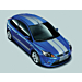 Ford Focus (01/2008 - 12/2010) hatchback GT tailgate stripe kit zilverkleurig