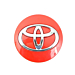 Toyota naafkapje rood