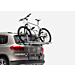 Volkswagen Tiguan bike carrier for tailgate, 2 bikes