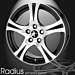 Musketier Peugeot 407 alloy wheel Radius 7,5Jx17 black polished Musketier Peugeot 407 alloy wheel Radius 7,5Jx17 black polished
