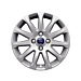 Ford B-MAX (2012 - 2018) lichtmetalen velg 16" 11-spaaks design, zilver-kleurig