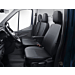 Ford Transit (01/2014 - ..) stoelovertrek premium voor bestuurdersstoel, zwart kunstleder Ford Transit (01/2014 - ..) stoelovertrek premium voor bestuurdersstoel, zwart kunstleder