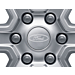 Ford Ranger (11/2011 - 11/2022) naafkapje zilverkleurig