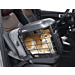 4pets Caree transportbox voor katten en honden, om veilig te bevestigen aan elke passagiersstoel, Cool Grey
